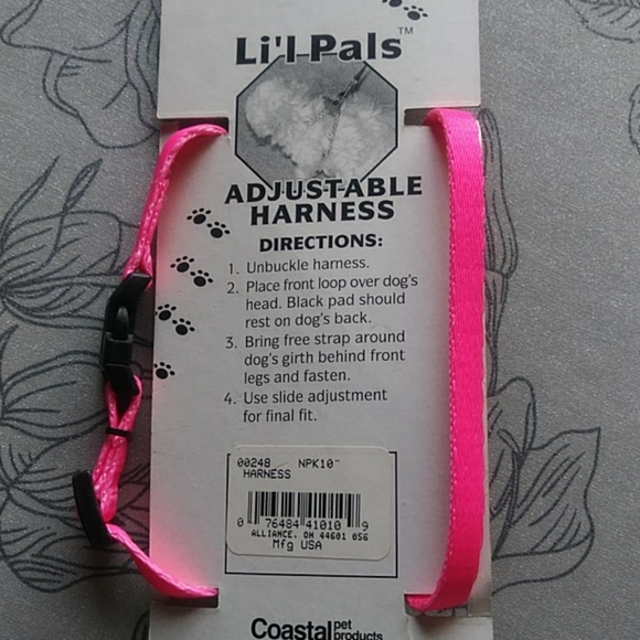 LIL’L PALS Harness plus Two Small Dog/Puppy Shirts - Picture 9 of 14